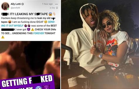 ally lotti leaked of|Juice WRLD Fans Disgusted Over Ex